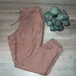 Lou & Grey Loft Mauve Pink Jogger Pants